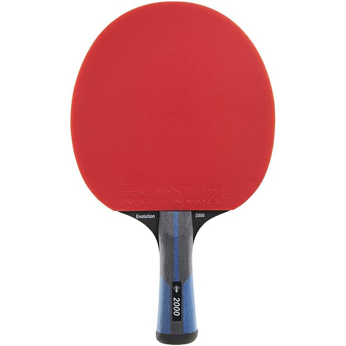 Настільна ракетка Dunlop Evolution 2000, ITTF, для просунутих, чорна, універсальна