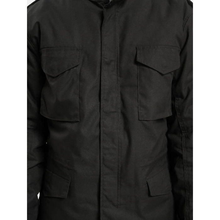Куртка-парка Brandit M65 Classic чоловіча, військовий стиль, чорна, розміри S-7XL