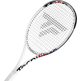 Тенісна ракетка Tecnifibre TF-40 305g (18x20) для турнірів, біло-чорна, без струн