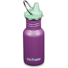 Пляшка для води Klean Kanteen Classic Narrow 355 мл, фіолетова, з нержавіючої сталі