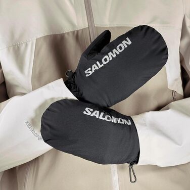 Рукавички для зимових тренувань SALOMON Cross, чорні, розмір S