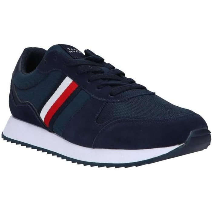 Чоловічі кросівки Tommy Hilfiger FM0FM04886 білі (40 EU, колір блакитний Desert Sky)