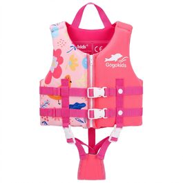 Дитячий рятувальний жилет Gogokids Float Jacket для плавання (2-9 років, 15-35 кг, червоний, розмір M)