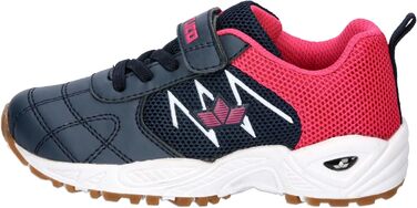 Дитячі спортивні зала-тенісні кросівки Lico Refugio (29 EU) - морський колір, рожевий