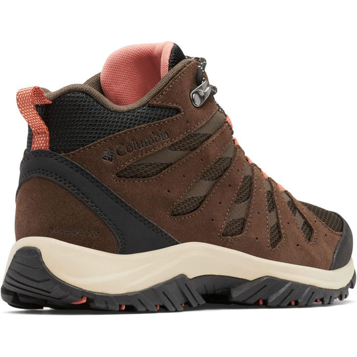 Черевики для жінок Columbia Redmond III Mid WP, водонепроникні, для хайкінгу, розмір 36 EU, Cordovan Dark Coral, 2025