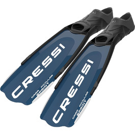 Ласти для дайвінгу, снорклінгу та фрідайвінгу Gara Sprint Cressi: модульна конструкція, регульована підошва, блакитні, Італія