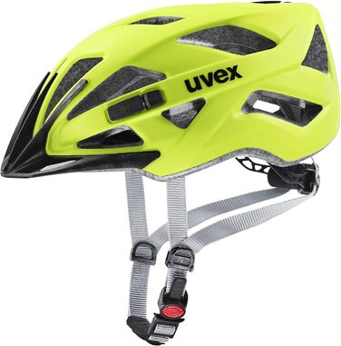 Велосипедний шолом Uvex Touring CC для дорослих, регульований розмір 52-57 см, неоново-жовтий, з можливістю встановлення LED-світла