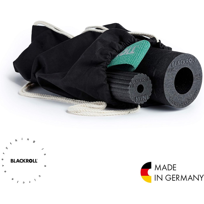 BLACKROLL набір для фасціального масажу Running Box, універсальний розмір, для жінок і чоловіків, чорний