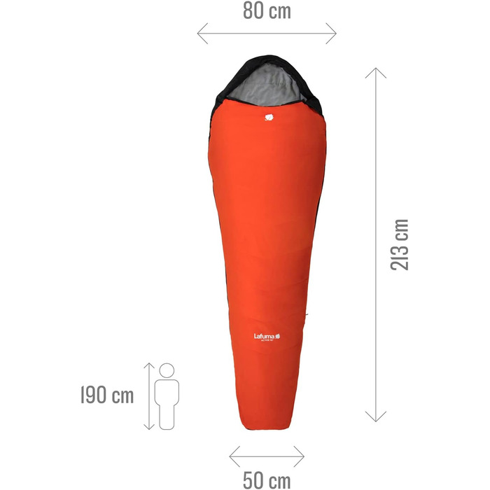 Спальний мішок Lafuma Sleepin Ba Unisex Orange (G)