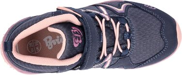 Трекінгові черевики Brütting для дівчаток, 29 EU, темно-синій та рожевий
