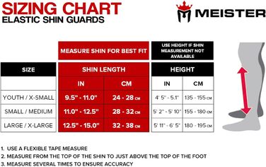 Захисні наколінники та щитків Meister MMA з еластичної тканини (пара), чорні, для дітей, розмір X-Small