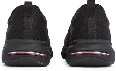 Кросівки Tommy Hilfiger Runner для чоловіків, чорні, легкі, з сучасного трикотажу, розмір 40 EU