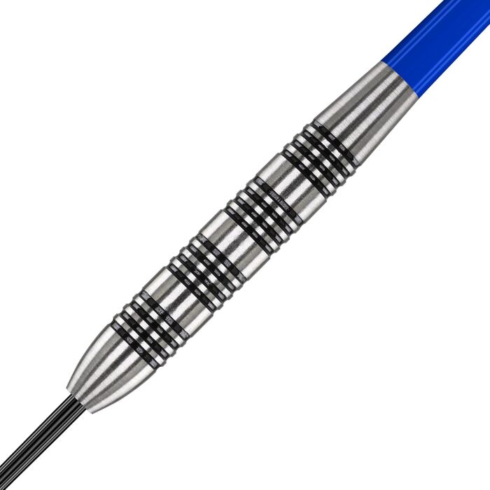 Професійні дротики FOCO Chelsea Red Dragon (80% вольфрам, 24 г) з металевими наконечниками, пір'ями та гаманцем для дротиків