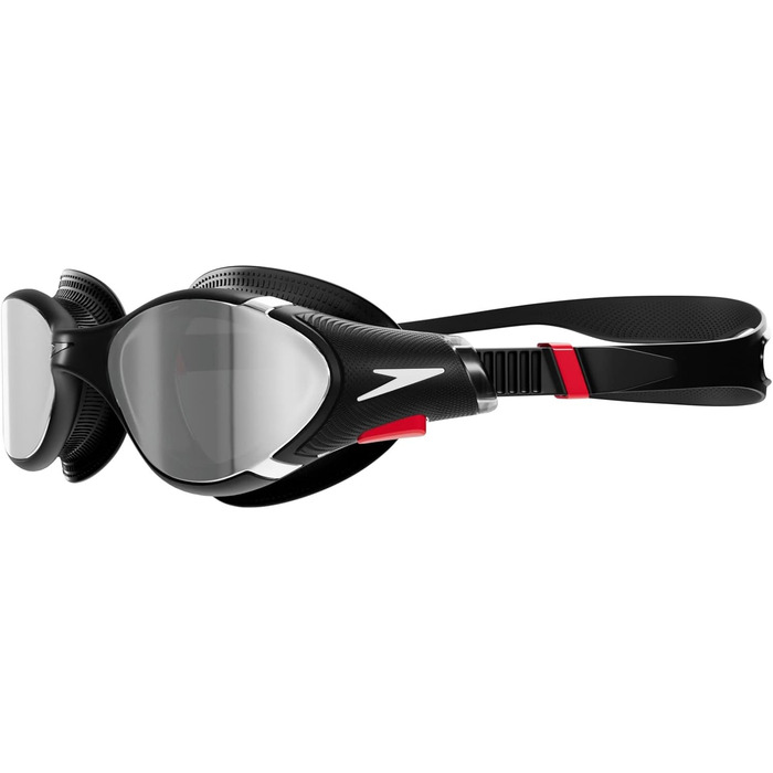 Унісекс окуляри для плавання Speedo Biofuse 2.0, дзеркальні, чорні, універсальний розмір