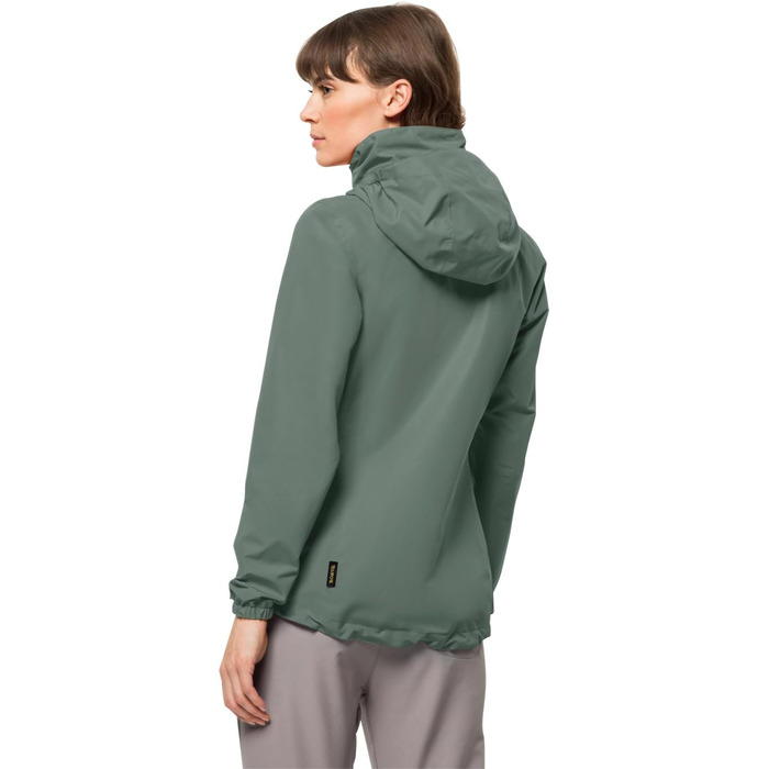 Жіноча вітрівка Jack Wolfskin Stormy Point 2l Jkt W, колір hedge green, розмір XS