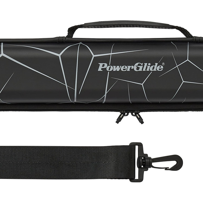 POWERGLIDE Чорний кейс для снукерної кулі (2 частини)