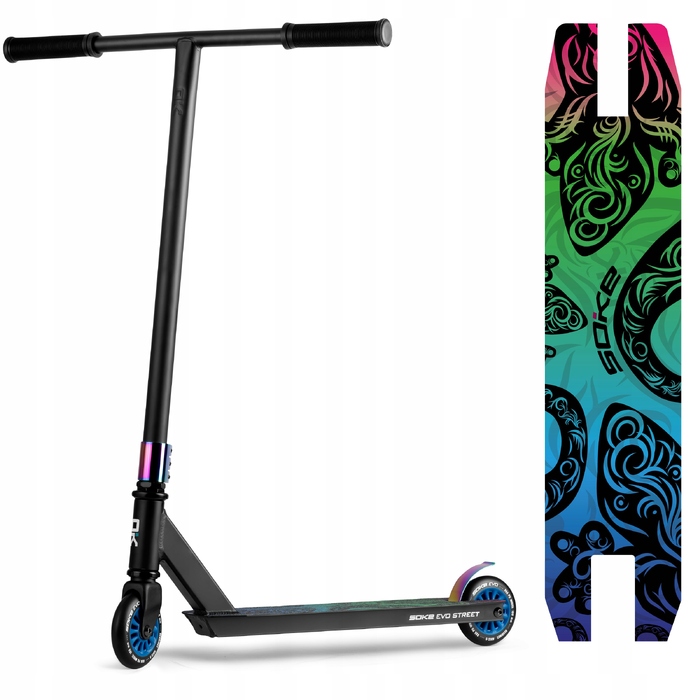 Трюковий самокат Soke EVO STREET ABEC-9 stunt
