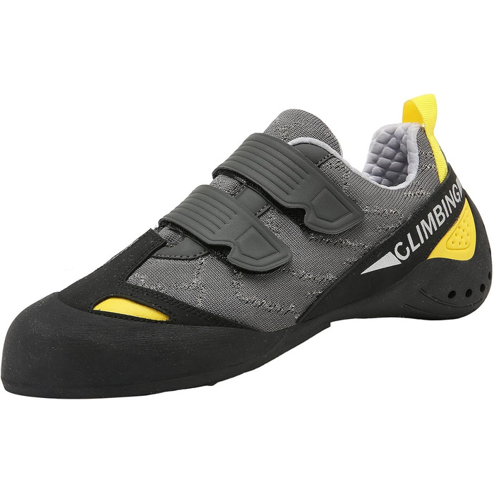 Кріпи для скелелазіння чоловічі, жіночі, дитячі. Для початківців та професіоналів. Скелелазіння, боулдеринг, тренувальні кросівки. Розмір 44 EU, сірий колір