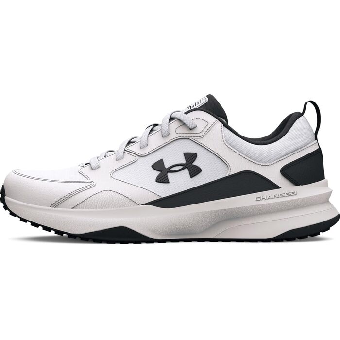 Чоловічі тренувальні кросівки Under Armour Charged Edge, білі/чорні, розмір 46 EU