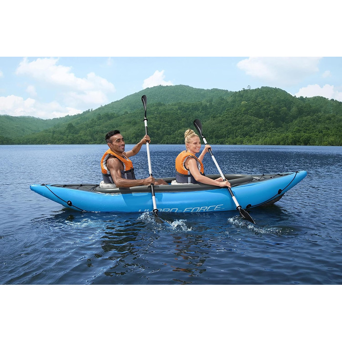 Надувний каяк Bestway Hydro-Force Cove Champion X2 331x88x45 см, комплект