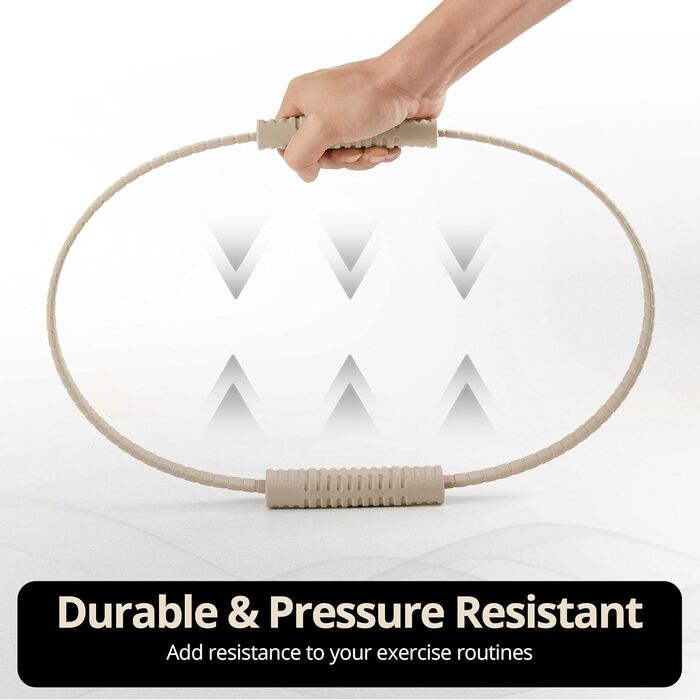 Кільце для пілатесу Magic Circle – 34,3 см. Ідеально для тренування стегон, корпусу та рук. Легка та міцна конструкція з силікону та скловолокна для занять вдома, в залі та в подорожах. Stone