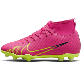 Дитячі футбольні бутси Nike Superfly 9 Club FG/MG для дітей, рожевий, розмір 32 EU
