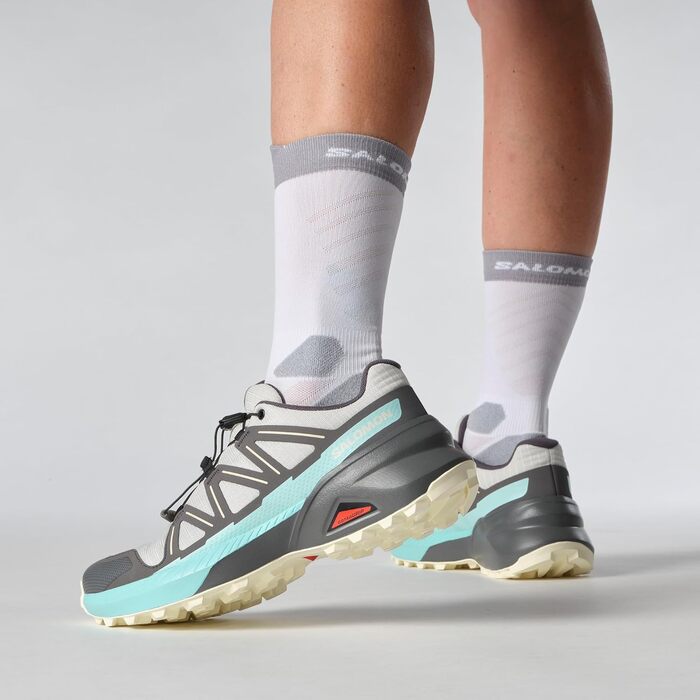 Жіночі трекінгові черевики Salomon Speedcross Peak (37 1/3 EU, блакитний, Castlerock)