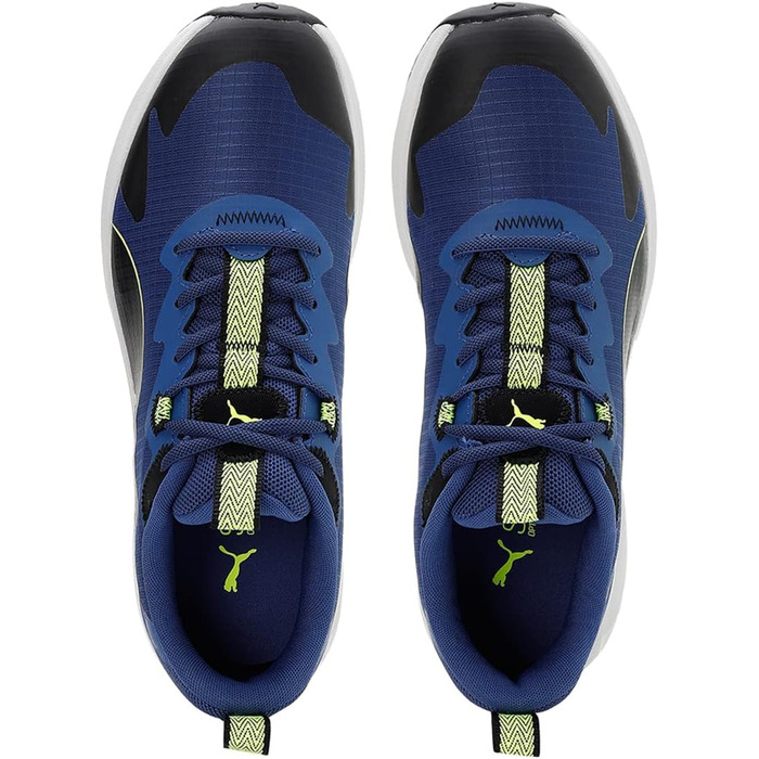 Кросівки Puma Unisex Twitch Runner Trail - блакитний, лимонний, чорний (39 EU)