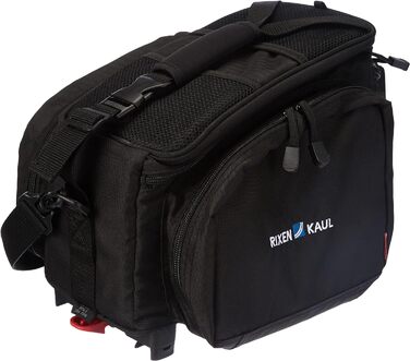 Велосипедна сумка KLICKfix Rackpack 2 Plus для багажника, чорна, 35x30x23 см