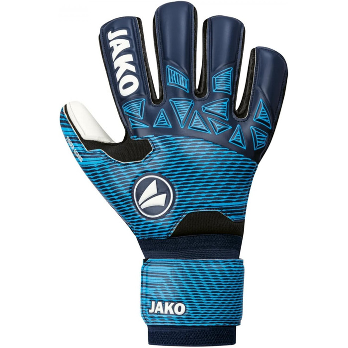 Дитячі футбольні рукавички JAKO Performance Basic RC Protection 4, темно-сині