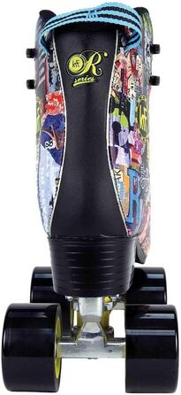 Роликові ковзани KRF Kinder Art Retro Multicolor для дітей, 37 розмір