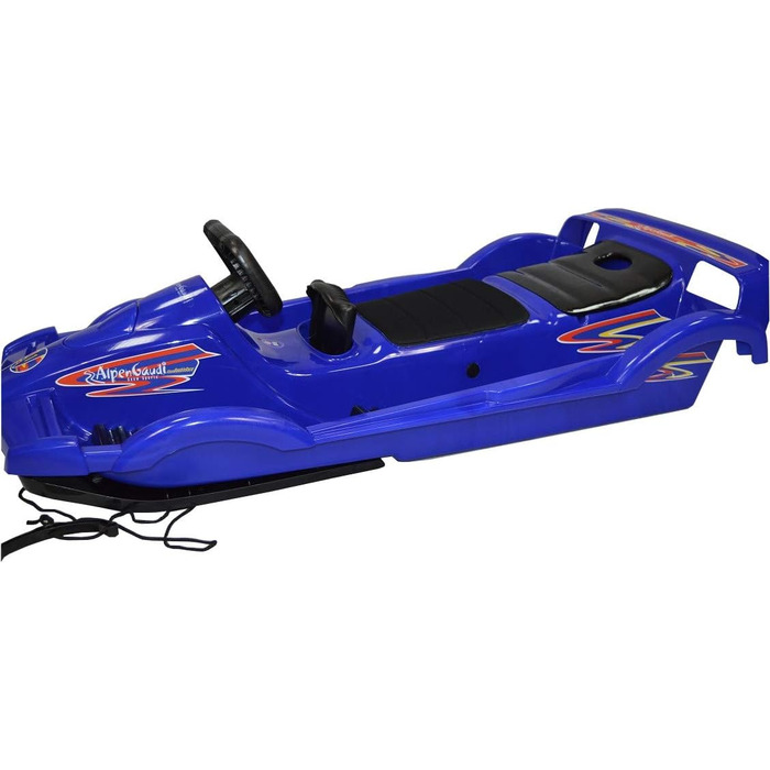 Сніголюб Alpen Gaudi Double Race - двомісний бобслей, блакитний, 114 x 55 x 28 см