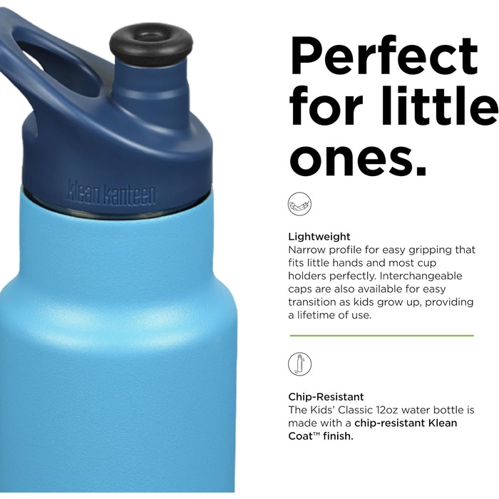 Пляшка для води Klean Kanteen Classic Sport для дорослих, унісекс
