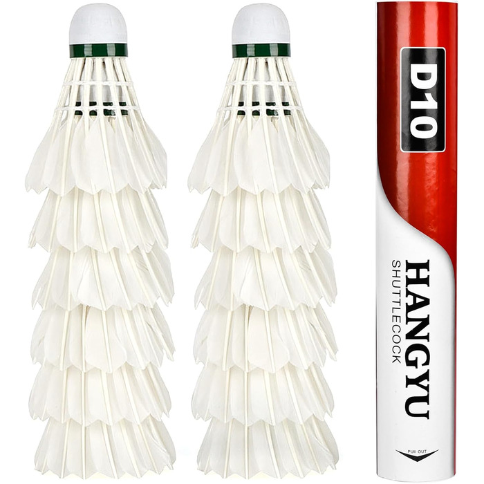 Волани для бадмінтону Yonex (12 шт) - професійні, для тренувань та вулиці, висока стабільність