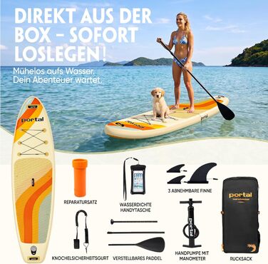SUP дошка Portal Coastal 10'6