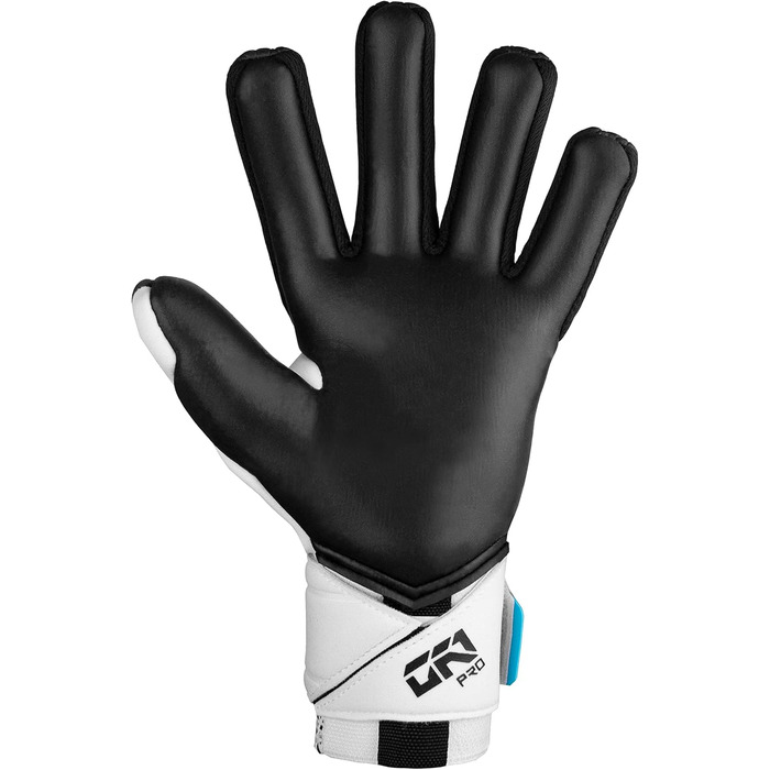 Воротарські рукавички Reusch GK1 Pro для дорослих, біло-сині, відмінний хват, внутрішній шов, розмір 10