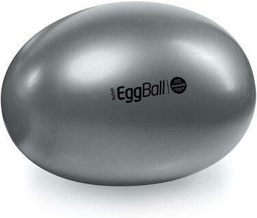 Гімнастичний м'яч PEZZI Original Eggball MAXAFE 85 см, сірий, сидячий фітбол для тренувань