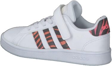 Кросівки Adidas Grand Court C для дітей (Unisex), 29 EU, білий/чорний/червоний