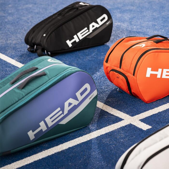 Сумка для падел-тенісу HEAD Tour Padel Bag L, чорний/білий
