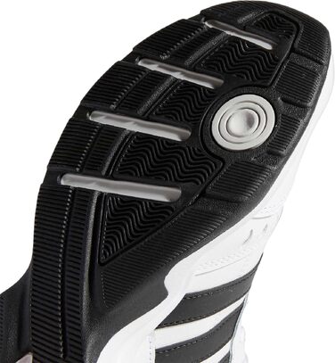 Чоловічі кросівки adidas Strutter — Білі з чорним та червоним (Cloud White/Core Black/Active Red), розмір 43 1/3 EU