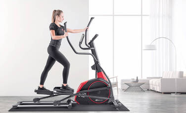 Орбітрек електромагнітний Hop-Sport HS-095CF Prizm чорний