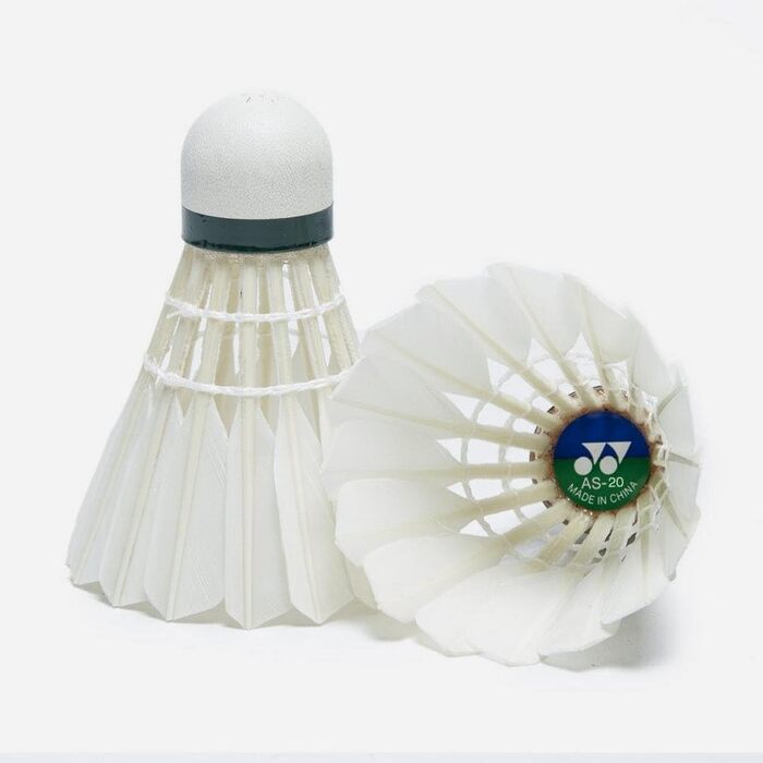 Набір метеликів для бадмінтону YONEX AS 20 (12 шт.), швидкісні, 3/78, середній