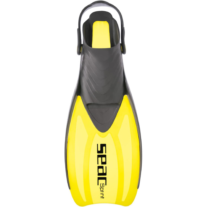 Ласти для снорклінгу Seac Sprint з еластичним ремінцем L-XL, жовті