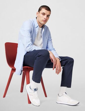 Кросівки Tommy Hilfiger Runner Evo Mix Stitch білі, 42 EU