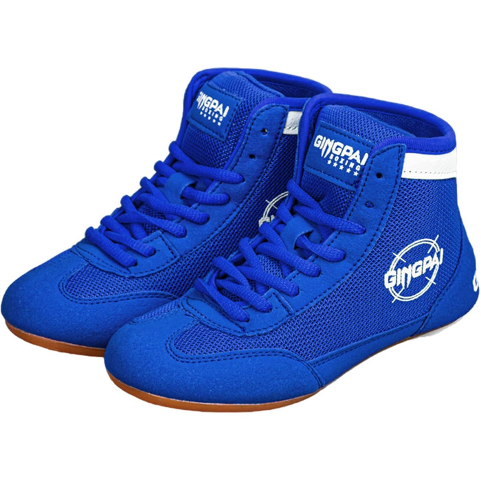 Дитячі боксерські кросівки для юнаків та дівчат (37 EU, блакитні) - комфорт, стабільність, зносостійкість