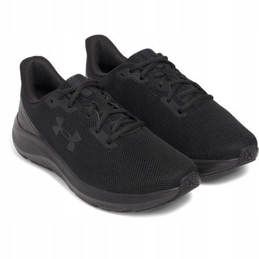 Чоловічі кросівки для бігу Under Armour UA Charged Pursuit 4, чорні, розмір 44