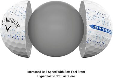 Гольф-м'ячі Callaway Supersoft 2023, преміум якість