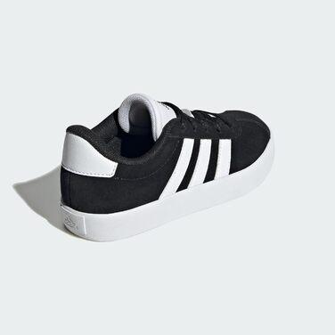 Дитячі фітнес-кеди Adidas VL Court 2.0 (30.5 EU, чорний/білий/чорний)