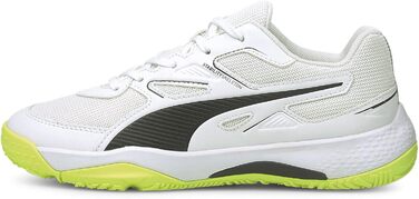 Дитячі кросівки PUMA Solarflash Jr для легкої атлетики (33 EU, білий/блакитний)