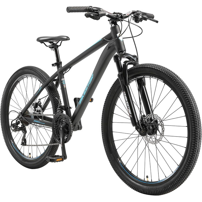 Гірський велосипед BIKESTAR Hardtail алюмінієвий, 21 швидкість Shimano, дискові гальма, 26